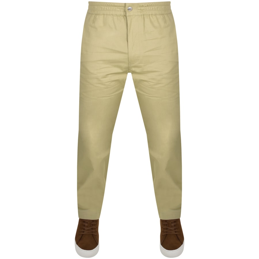Maison Kitsune Casual Trousers Green | Mainline Menswear